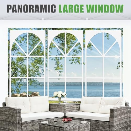 Church Window Canopy Sidewalls for 10x10 Pop Up Canopy