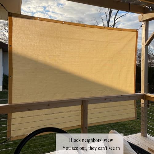 90% Shade Cloth for Patio, 8x25 FT Pergola Shade Cover