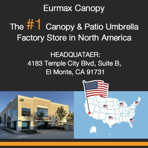 Eurmax USA 10x10 Pop Up Canopy,Commercial Tent with Patented No-Tip Rolling Bag,30sqft Extension Awning & 4 Zippered Removable Walls,UV & Water Resistant,Heavy Duty Instant Shelter Gazebo,White