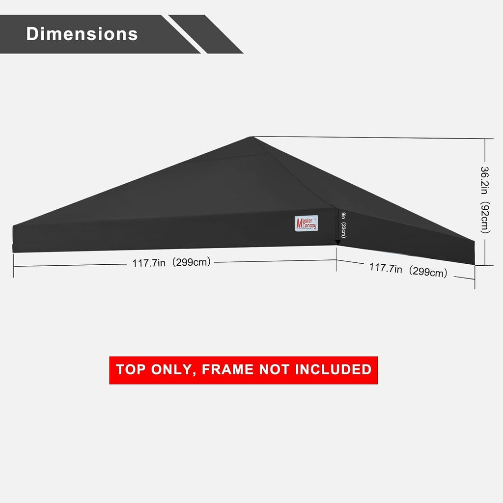 mastercanopy 10x10 replacement pop up canopy top all shown in use