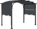 slashome 200 x 103 Pergola Replacement Canopy, Fits L-PG152PST-B, Dark Gray