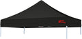 MASTERCANOPY 8x8 Replacement Pop Up Canopy Top for Kingkong Frame Black