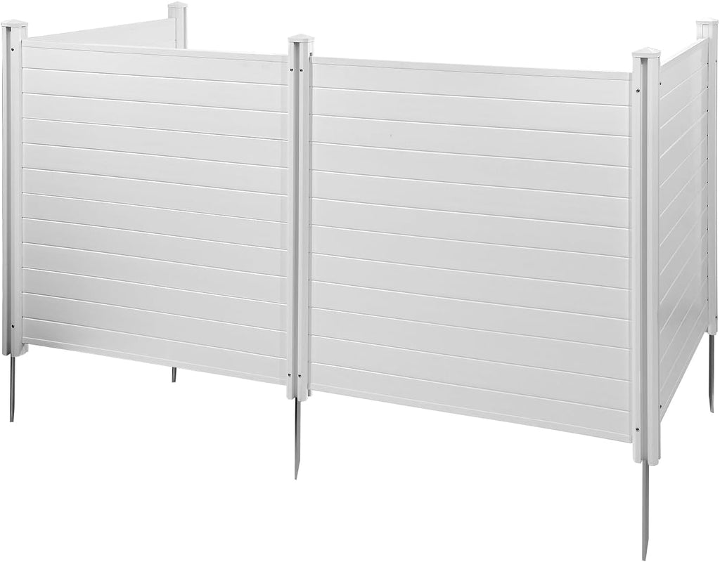 VEVOR Outdoor Privacy Screens 50" W x 50" H 4-Panel Air Conditioner Fence