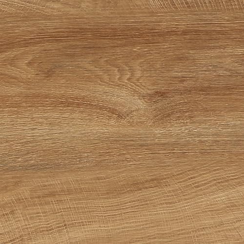 Tribesigns 63-Inch Counter Height Bar Table with Metal Footrest (Light Oak)