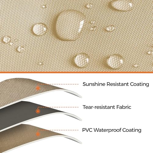 BALI OUTDOORS Round Fire Pit Covers Waterproof