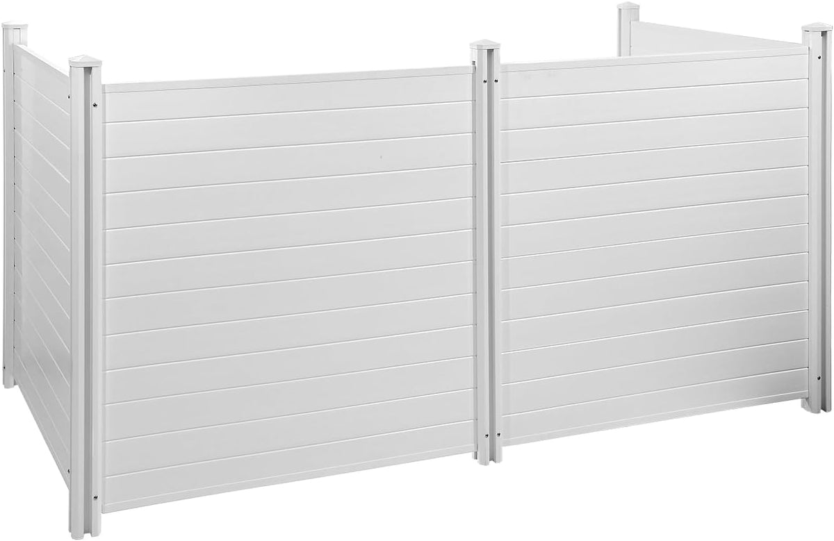 VEVOR Outdoor Privacy Screens 50" W x 50" H 4-Panel Air Conditioner Fence
