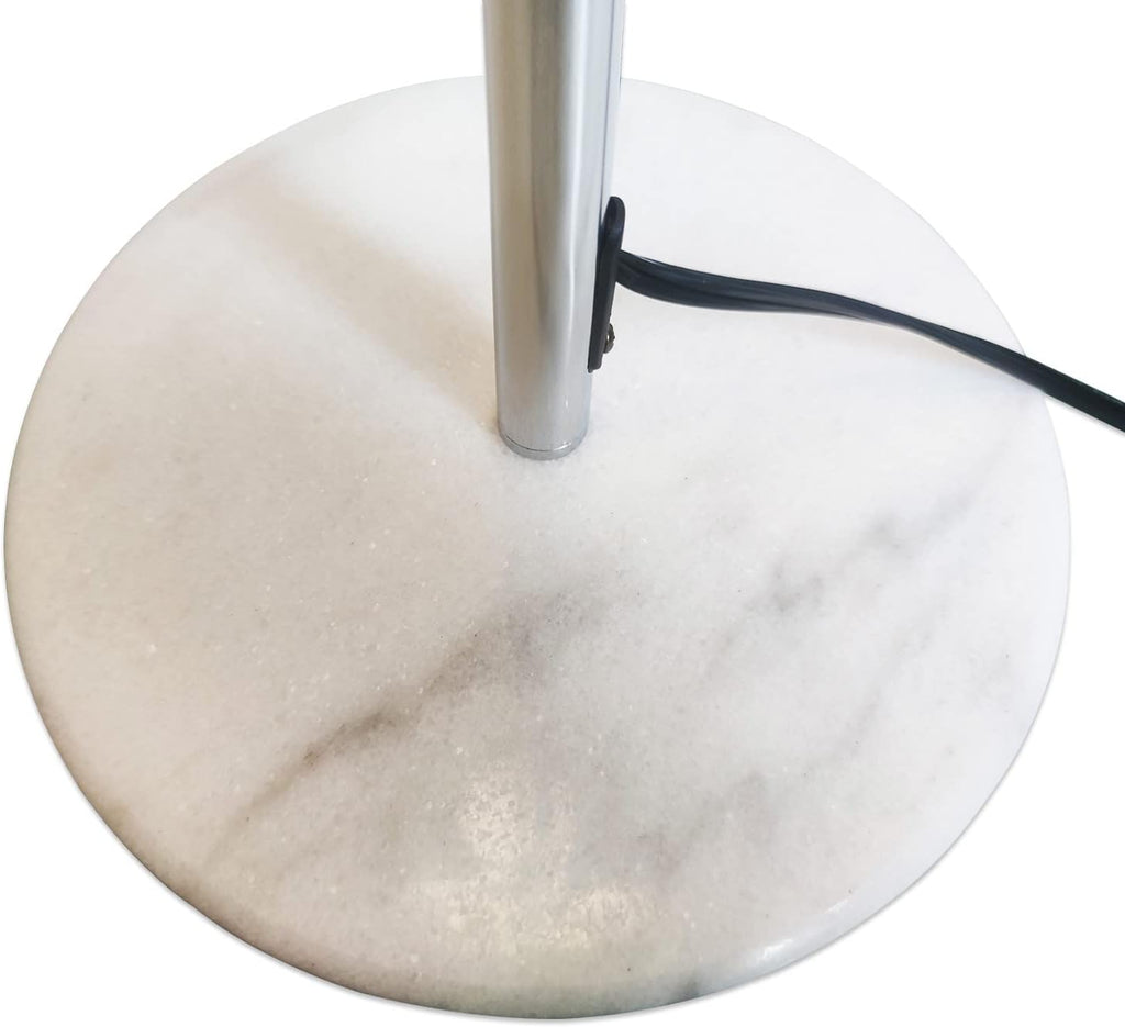 Hsyile Modern Creative Floor Lamp for Living Room,Bedroom,Office,Globe High Pole Standing Lamp, Tree Lamp Chrome Finish,9 Bulbs Included