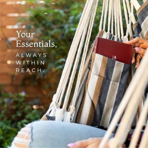 Hanging Hammock Chair Swing with Footrest - XL Hammock Swing Chair