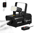 Fog Machine 1000W with Strobe Light, Wireless Remote, Perfect for Halloween, Parties, Concerts, and Events