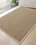 DEXI Ultra Thin Indoor Door Mat 24x36, Entrance Doormats, Beige