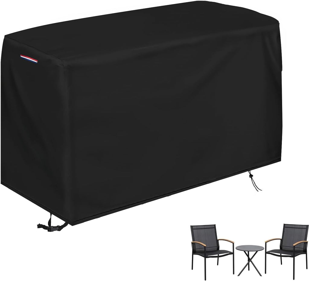 Patio Waterproof Bistro Set Bar Table Cover, 62"L x 22"W x 30"H