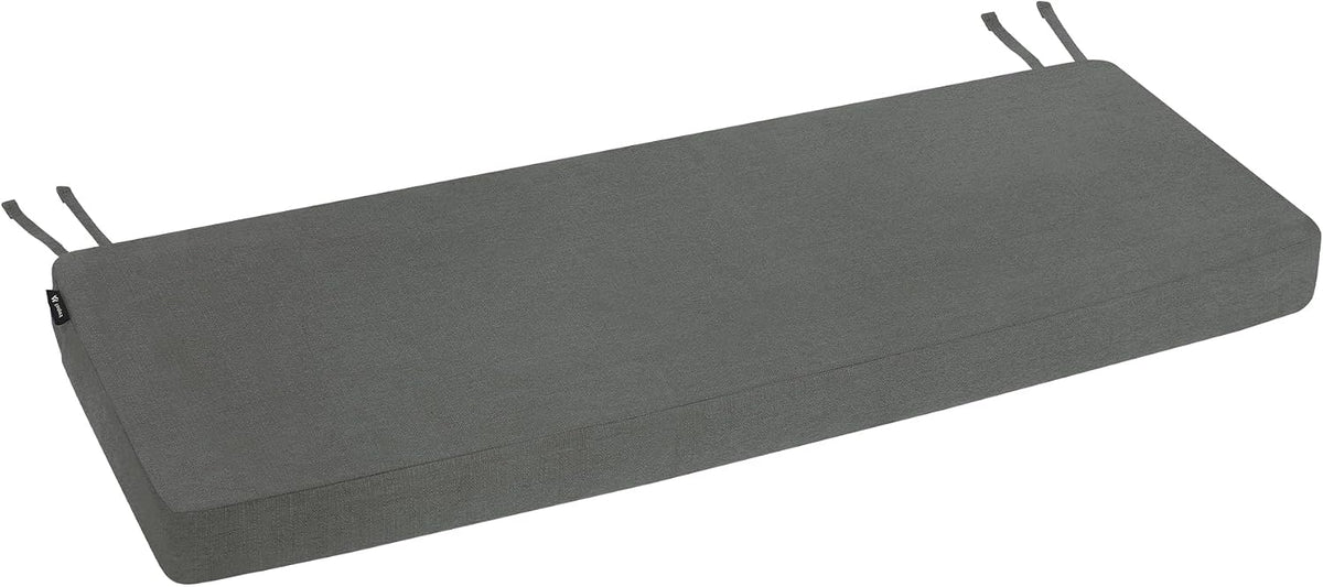 Favoyard Outdoor Bench Cushion Grey 48 x 16 inch