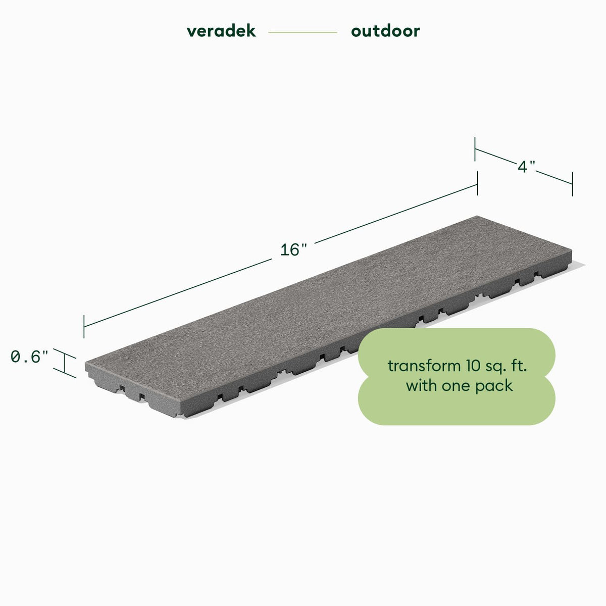 veradek outdoor flooring series deck tiles | durable shown in use