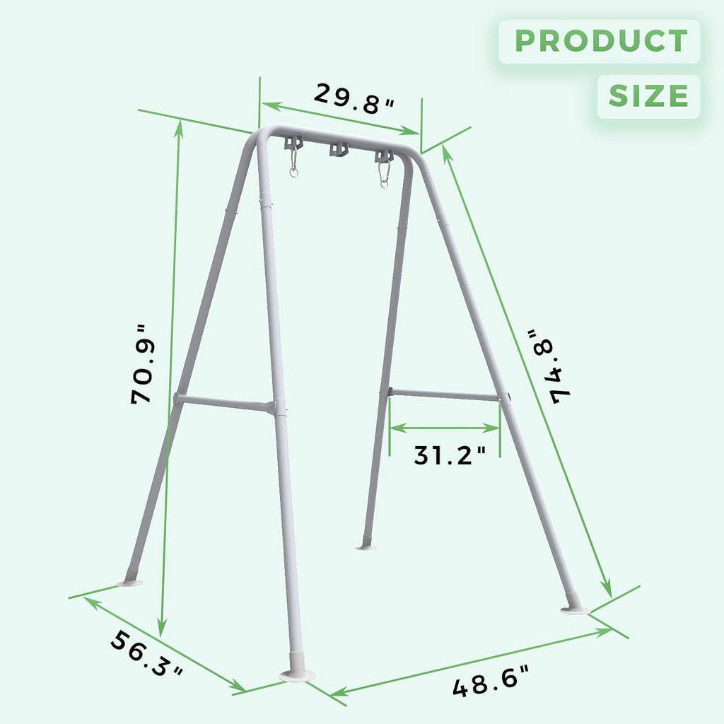 G TALECO GEAR Hammock Chair Stand Heavy-Duty 300LBS Swing Stand