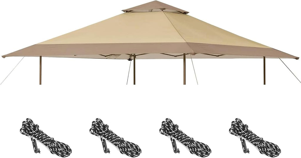 Canopy Replacement Top 13x13, Canopy Cover ONLY, Beige