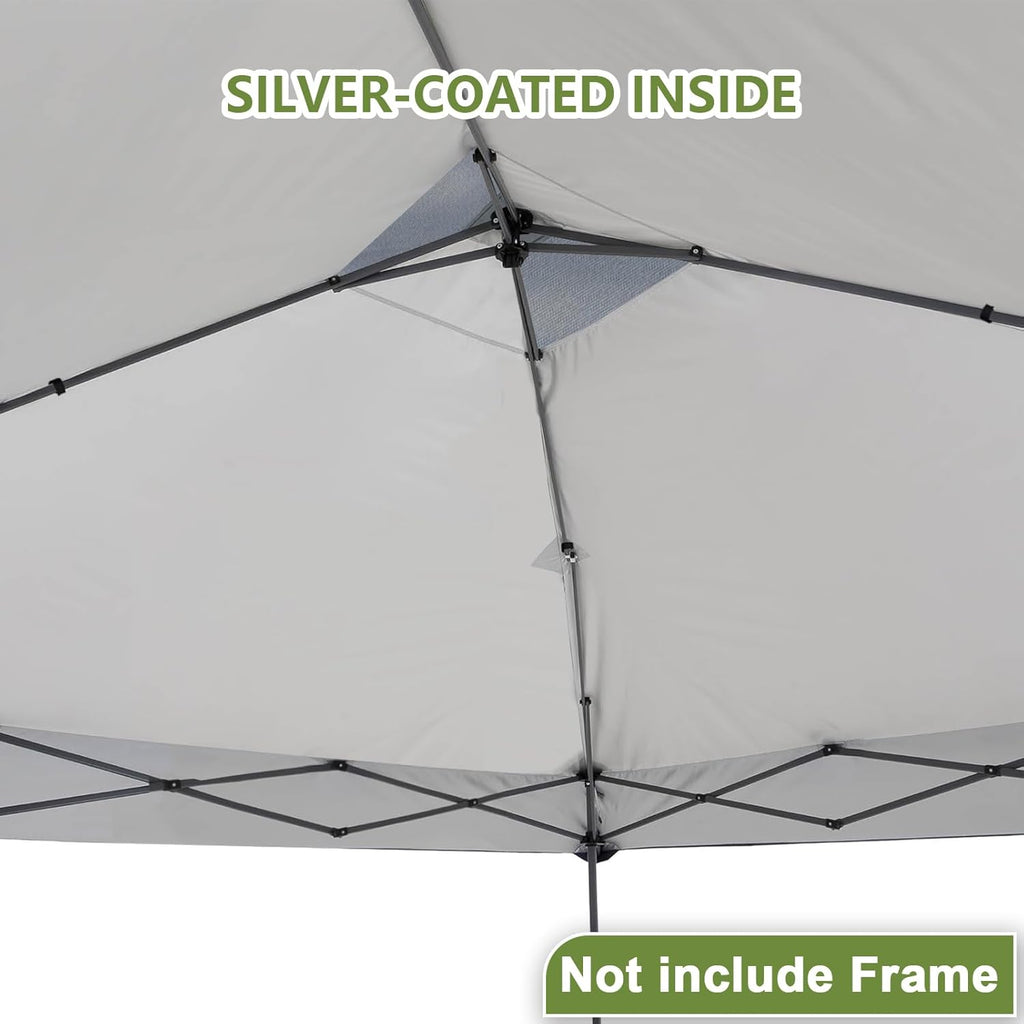 13x13 Canopy Replacement Top Cover with Air Vent-Top only