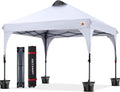 ABCCANOPY 10x10 Pop up Canopy Tent Instant Outdoor Shelter, White