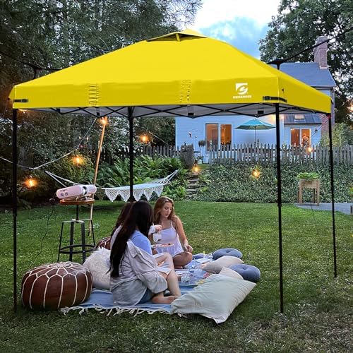 10x10 Pop Up Canopy Replacement Top Cover with Air Vent(Frame NOT INCUDE)
