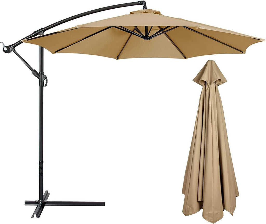 10 ft 6/8 rib umbrella canopy replacement outdoor, close-up detail