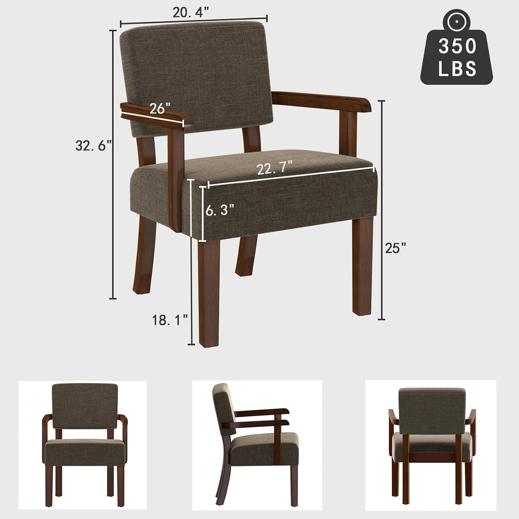 FAGAGA Accent Chair, Living Room Chairs Oversized with Soft Seat