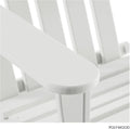 POLYWOOD AD5030WH Classic Folding Adirondack Chair, White 35.7 x 29 x 35.7 inches