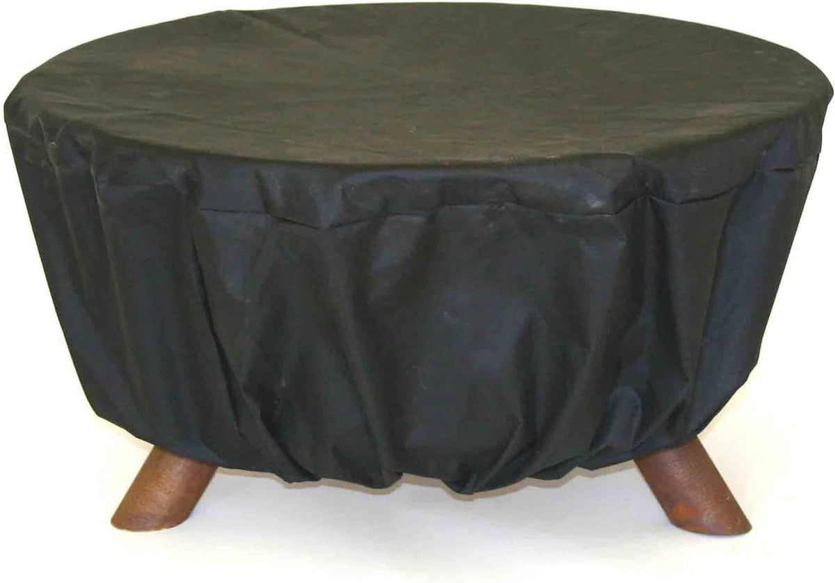Patina D100 All-Weather Fire Pit Cover in Black - 32" (Dia.)