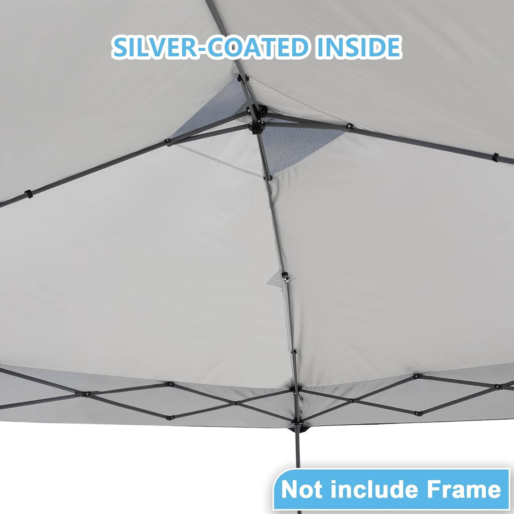 13x13 Canopy Replacement Top Cover with Air Vent-Top only