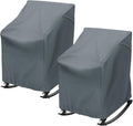 2 Pack Patio Chair Covers Waterproof Outdoor Rocker Chair Cover