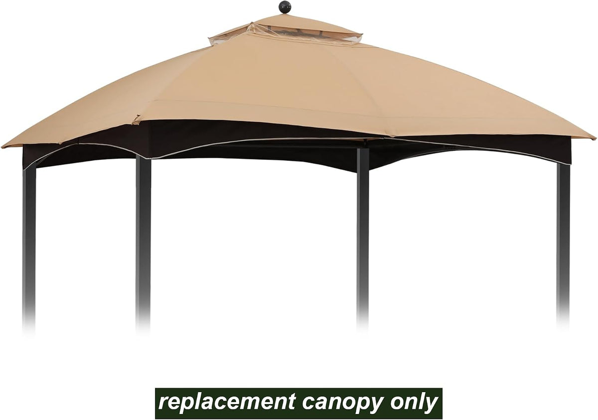 ABCCANOPY Riplock Gazebo Replacement Canopy for #GF-12S004B-1, Beige