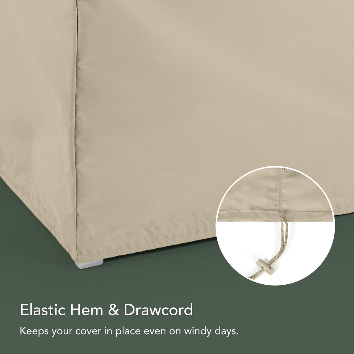 covermates elite chiminea cover - 32"diameter x 60"h showing dimensions