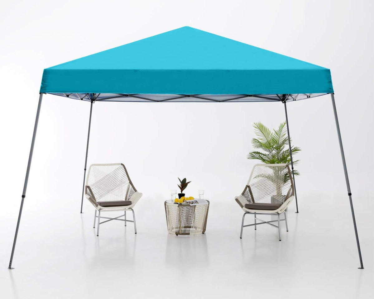 abccanopy 10x10 pop up canopy tent, slant leg, package contents