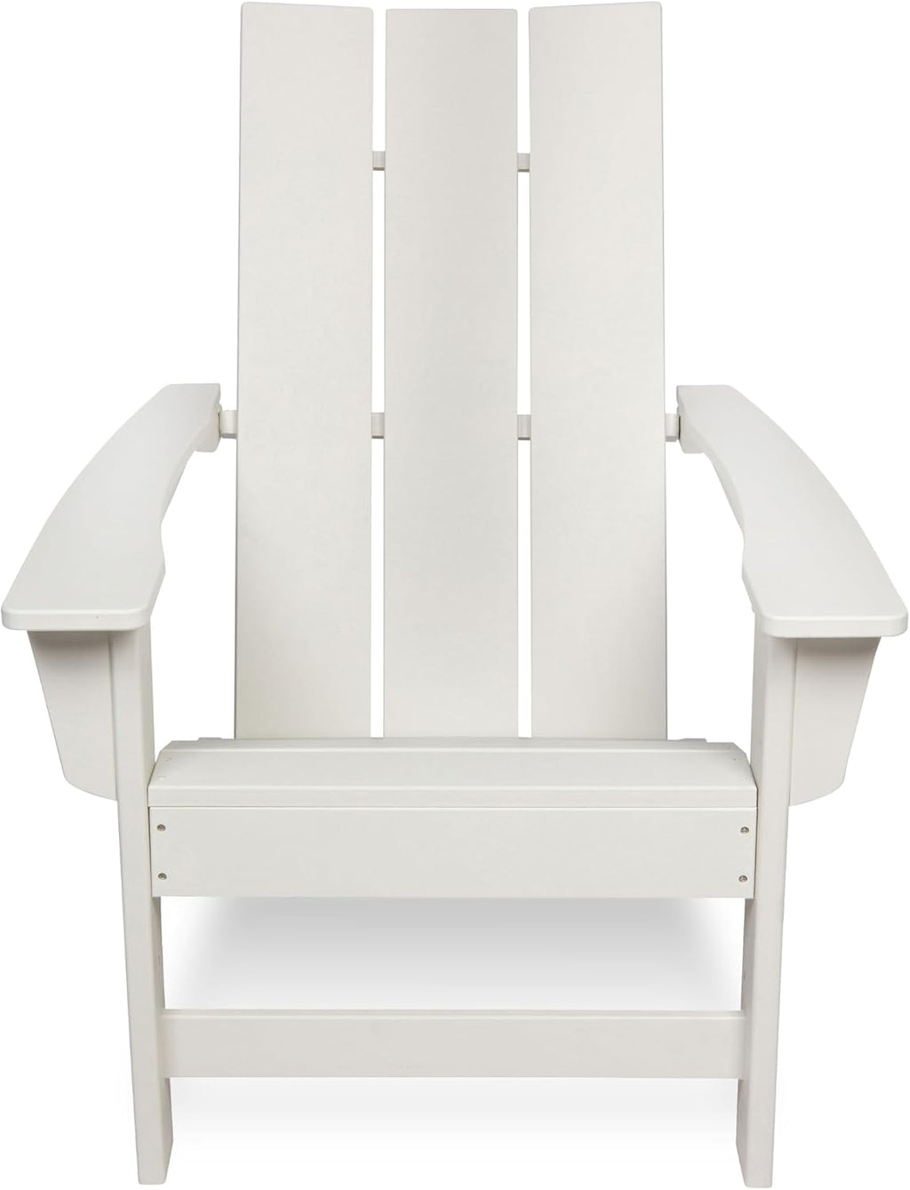 Shine Company Coastal Modern All-Weather Adirondack Chair, White