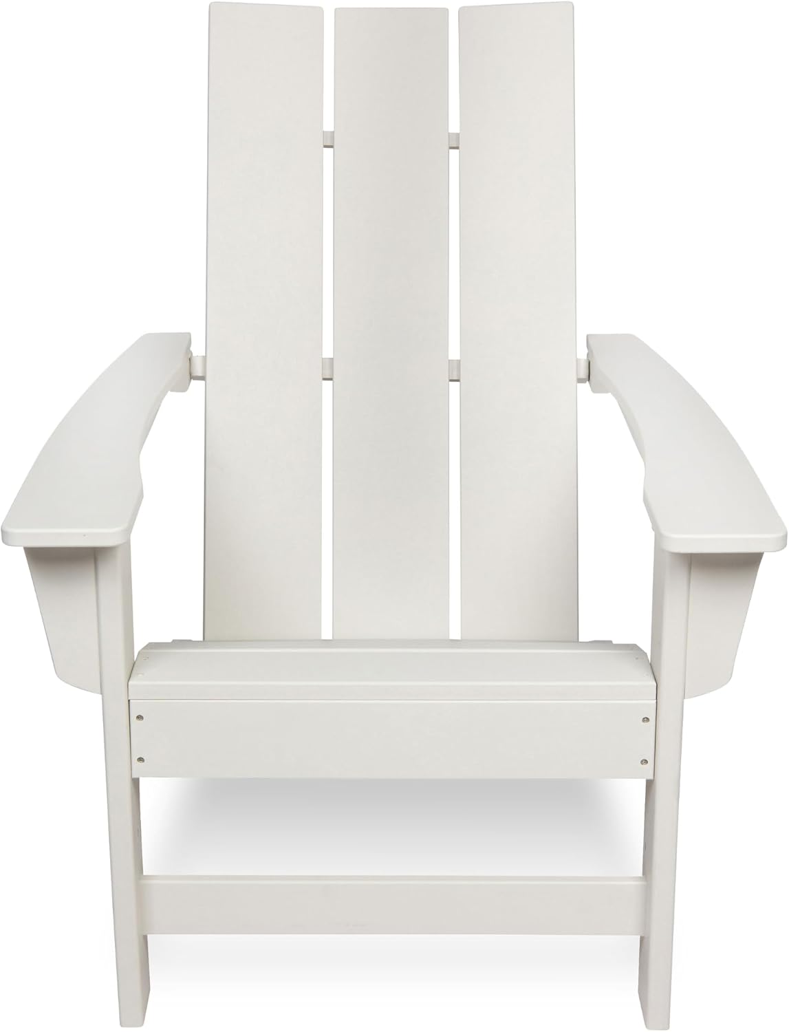 Shine Company Coastal Modern All-Weather Adirondack Chair, White