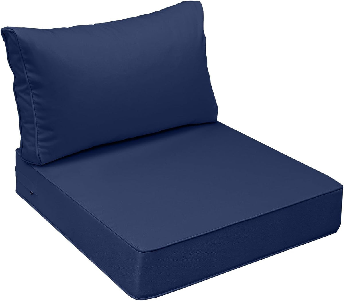 AAAAAcessories Outdoor Chair Cushions, 24 x 24 x 5 + 13.5 in, Set of 1