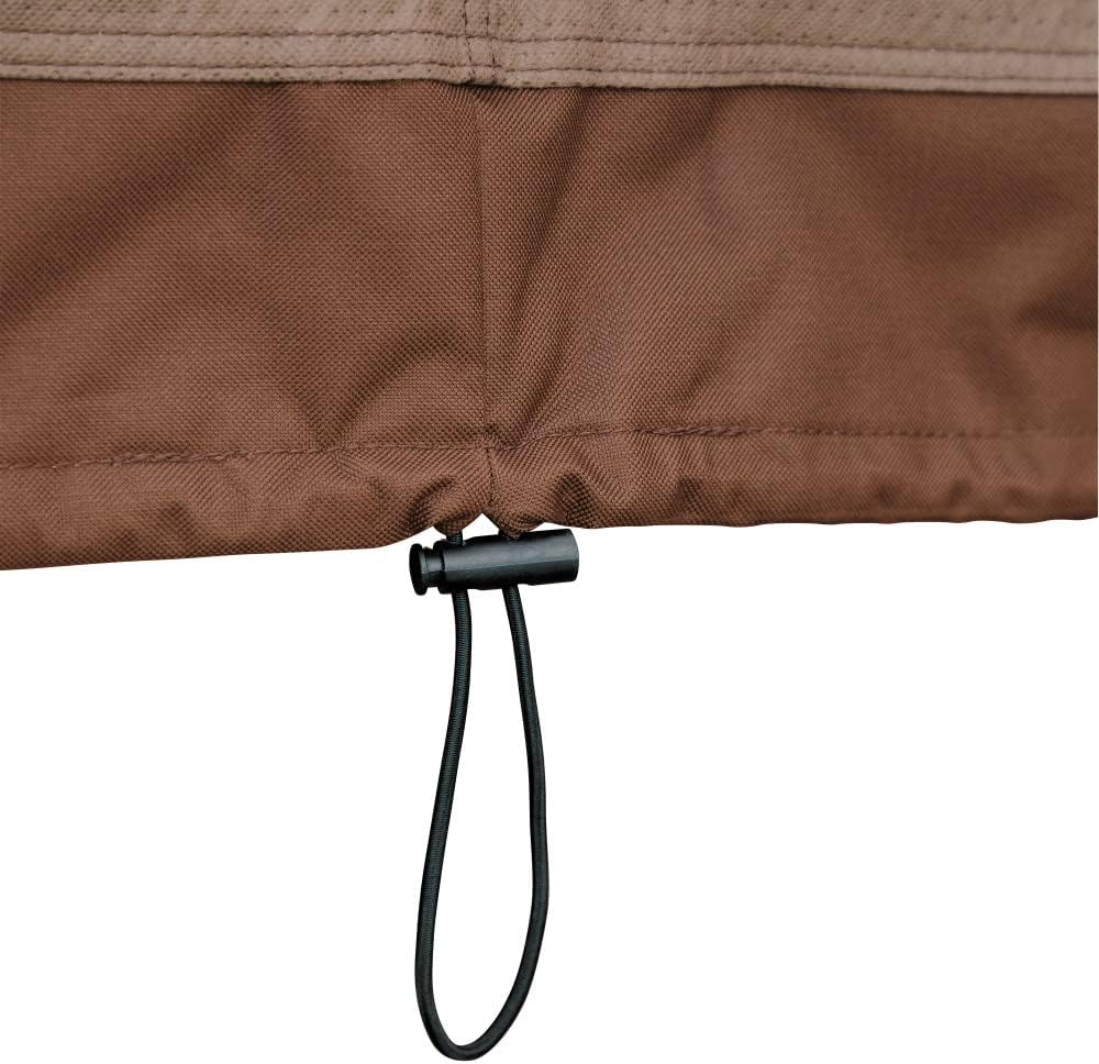 DUCKCOVERS Ultimate Waterproof 98 Inch Log Rack Cover, Outdoor Patio Cover