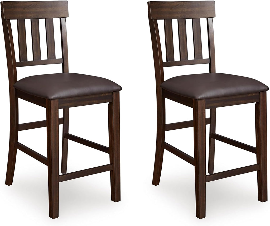 Signature Design by Ashley Haddigan Counter Height Bar Stool, Set of 2