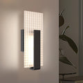 Black Wall Sconce Indoor, Modern LED Wall Light Fixtures Set of 2
