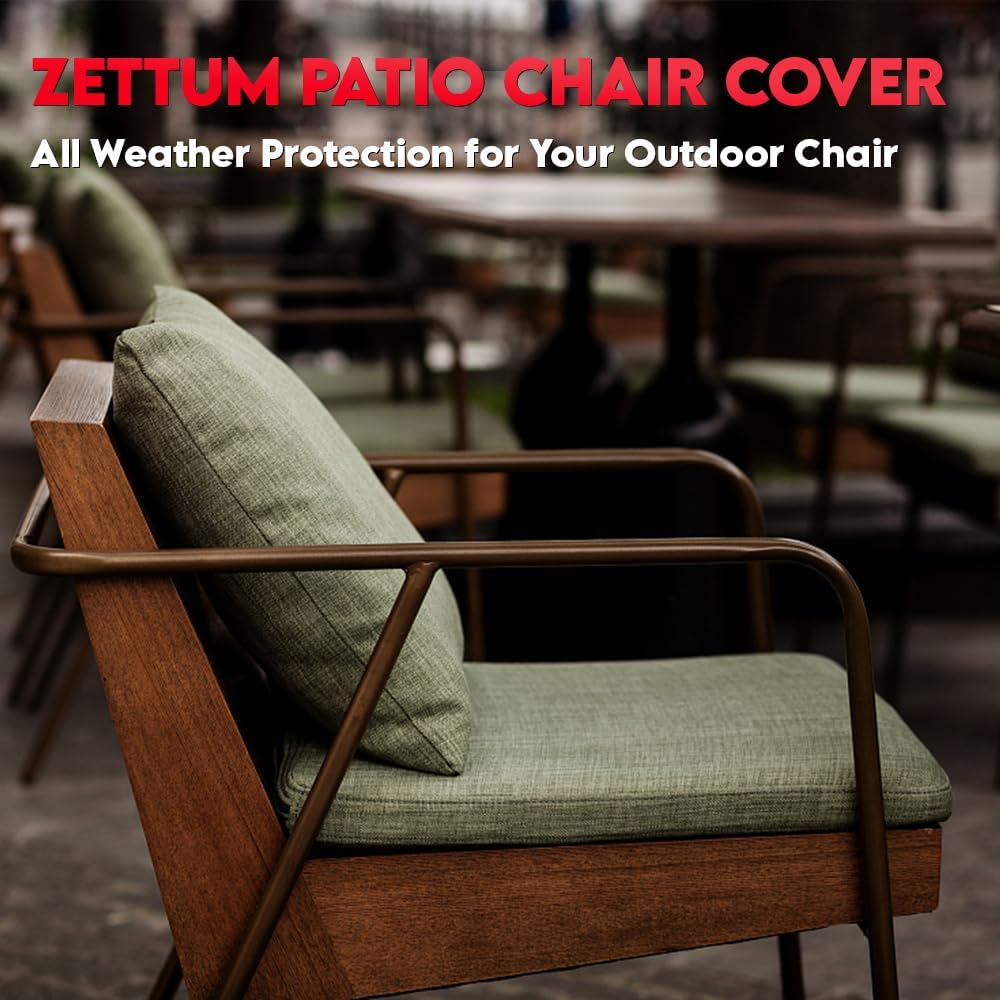 zettum patio chair covers 2 pack - 600d on a desk or shelf