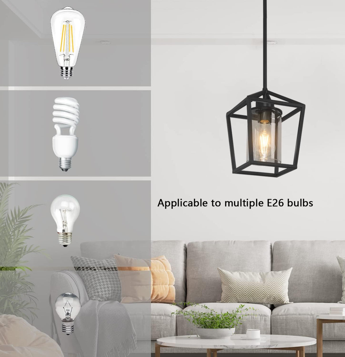 black kitchen island pendant light,1-light modern farmhouse hanging on a desk or shelf