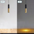 Modern Mini Pendant Light Set of 3, Metal Gold Black Pendant Ceiling Lamps Fixture with LED Bulb Hanging Light for Kitchen Island Living Room Bedroom Cafe Bar
