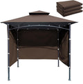 3PCS Gazebo 5x8 Replacement Canopy Sidewall