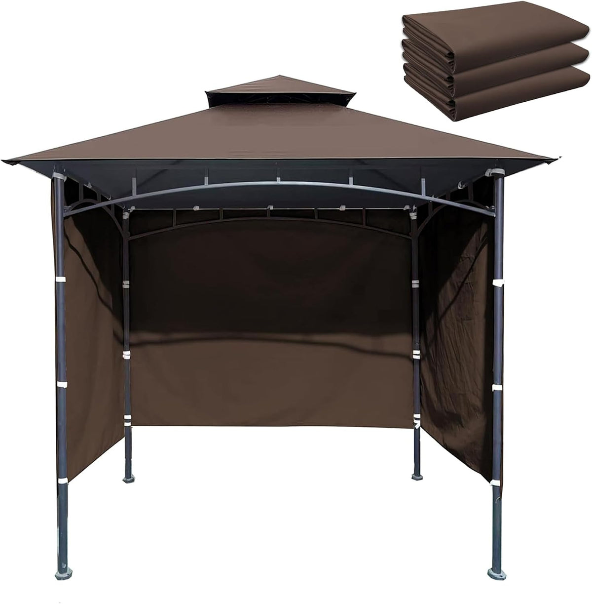 3PCS Gazebo 5x8 Replacement Canopy Sidewall