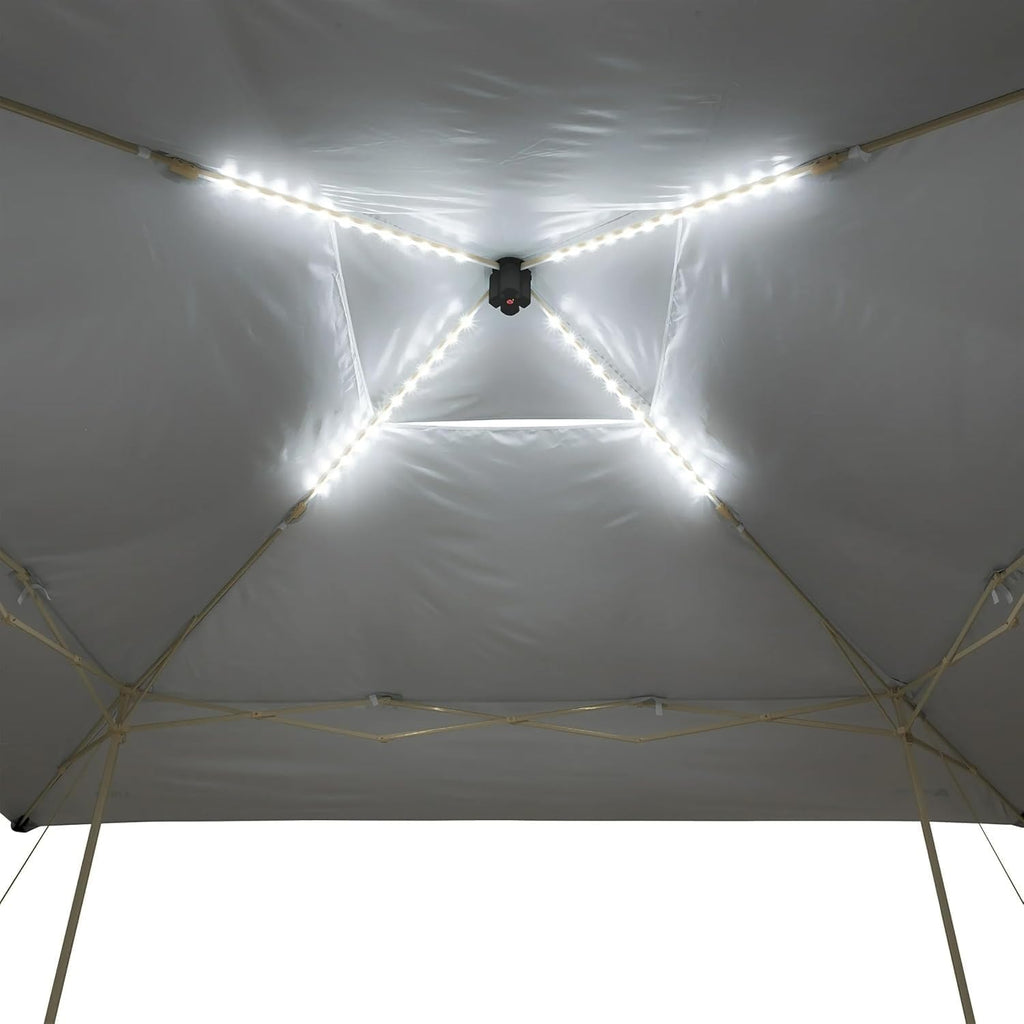 14x14ft replacement cover, canopy top only, khaki/gray shown in use