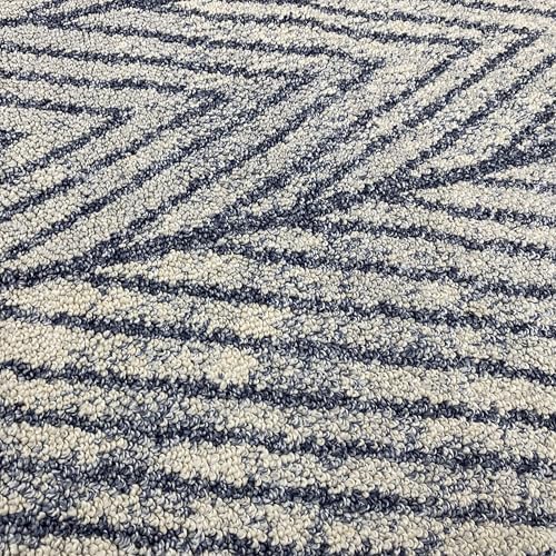 LUXE WEAVERS Blue 6x9 Geometric Area Rug