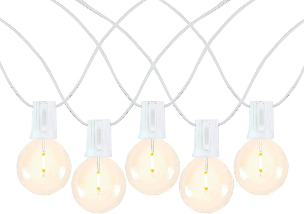 Novelty Lights 25 Feet G50 LED Patio String Light Set with 25 Bulbs