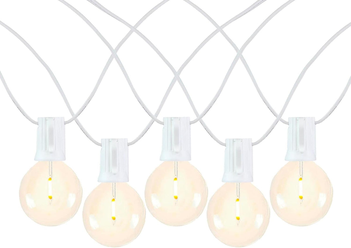 Novelty Lights 25 Feet G50 LED Patio String Light Set with 25 Bulbs