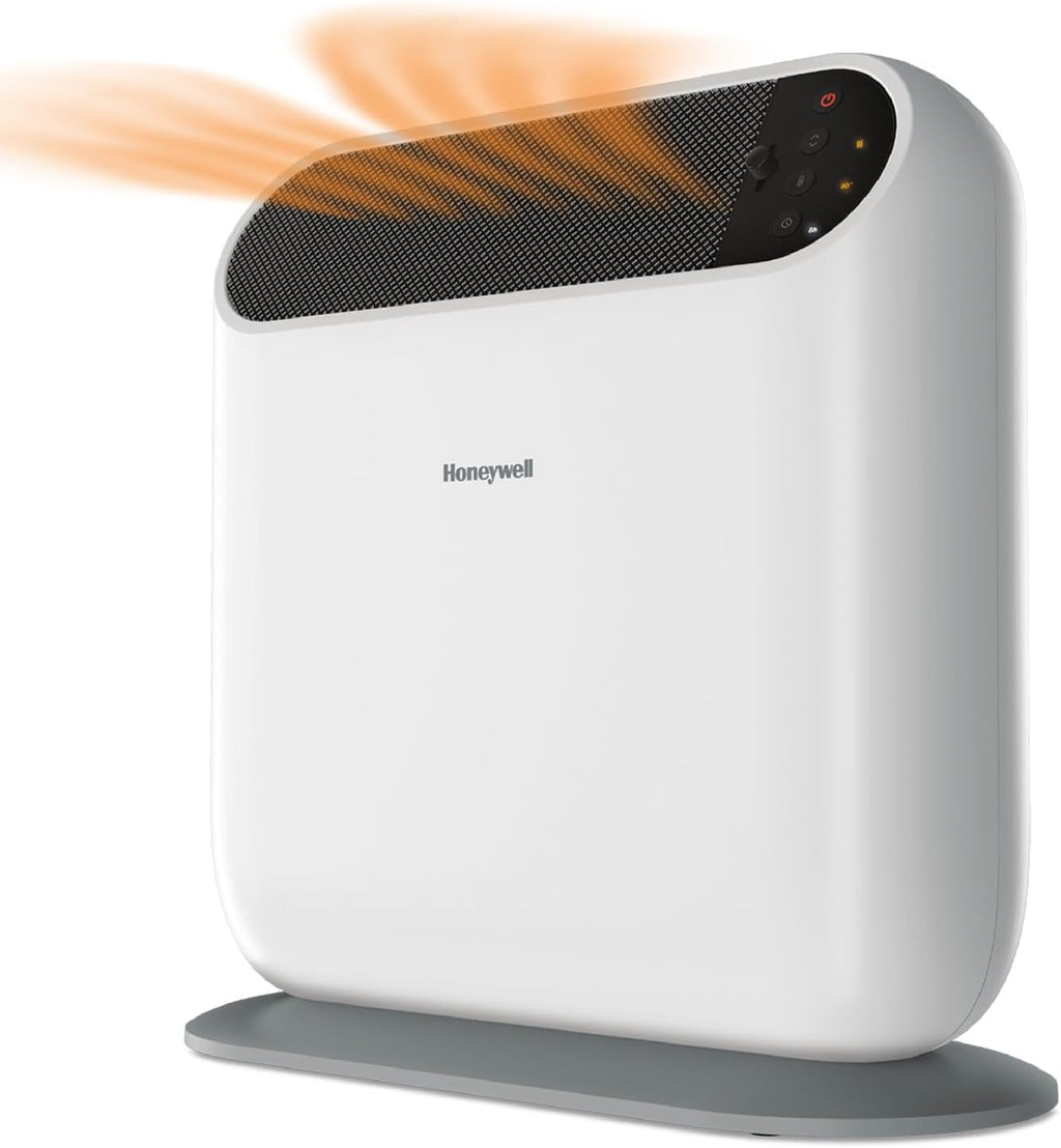 Honeywell ThermaWave 6 Ceramic Technology Space Heater, White