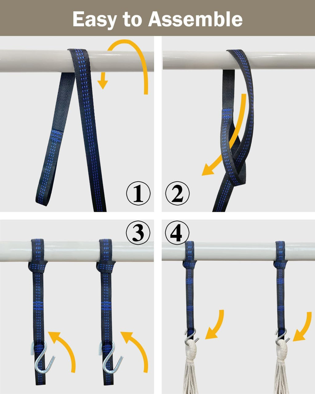halalona hammock chair hanging hammock chair rope swing showing dimensions