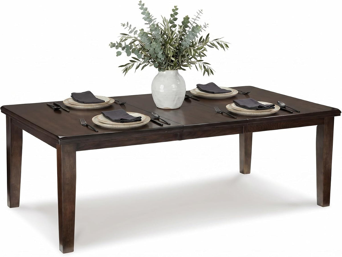 Signature Design by Ashley Haddigan Dining Extension Table, Seats 6-8