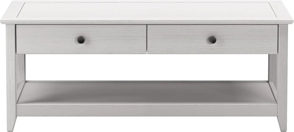 Greenport Coffee Table - Brushed White